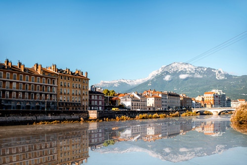 Schönste Orte französische Alpen - Grenoble